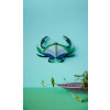 X) Studio Roof Sea Creature (L) - Aquamarine Crab