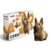 Cartonic 3D Sculpture Puzzle Corgi