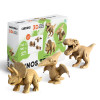 Cartonic 3D Sculpture Puzzle - Dino Trio