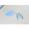 Kitpas Crayons For Bath 3 Colours - Turtle (Brown/Green/Yellow)
