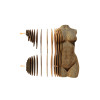 Cartonic 3D Sculpture Puzzle Female Torso