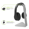 zzKanto H1 Headphone Stand (Silver)