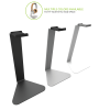 zzKanto H1 Headphone Stand (Silver)