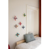 X) Studio Roof Wall Art Flowers - Cobalt Cocktail