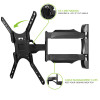 Kanto Mounts M300 Full Motion Mount for 26-inch to 55-inch TVs - Black