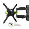 Kanto Mounts M300 Full Motion Mount for 26-inch to 55-inch TVs - Black