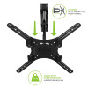 Kanto Mounts M300 Full Motion Mount for 26-inch to 55-inch TVs - Black