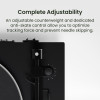 Kanto OBI3 (Gen.2) Turntable with Bluetooth 5.3, Preamp, and Pitch Control - Matte Black