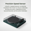 Kanto OBI3 (Gen.2) Turntable with Bluetooth 5.3, Preamp, and Pitch Control - Matte Forest Green