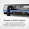 Kanto OBI3 (Gen.2) Turntable with Bluetooth 5.3, Preamp, and Pitch Control - Matte Ice Blue
