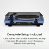 Kanto OBI3 (Gen.2) Turntable with Bluetooth 5.3, Preamp, and Pitch Control - Matte Ice Blue