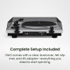 Kanto OBI3 (Gen.2) Turntable with Bluetooth 5.3, Preamp, and Pitch Control - Matte White