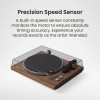 Kanto OBI3 (Gen.2) Turntable with Bluetooth 5.3, Preamp, and Pitch Control - Walnut