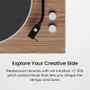 Kanto OBI3 (Gen.2) Turntable with Bluetooth 5.3, Preamp, and Pitch Control - Walnut