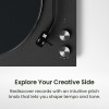 Kanto OBI3 Turntable with Bluetooth 5.3, Preamp, and Pitch Control - Matte Black