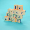 Uncle Goose Wooden Blocks - Ocean