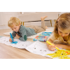 Ooly Color-A-Looong 5' Fold Out Kids Coloring Book - Safari Family