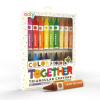 Ooly Color Together: Triangular Crayons (Set of 18)