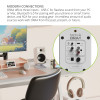 Kanto ORA4 140W Powered Referenece Desktop Speakers with Bluetooth (White)