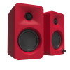 Kanto ORA 100w Powered Reference Desktop Speakers with Bluetooth (Red)