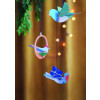X) Studio Roof Christmas Ornament Set - Calling Birds