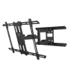 Kanto Mounts PDX650 Full Motion TV Wall Mount for 37-inch to 75-inch TVs - Black