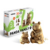 Cartonic 3D Sculpture Puzzle - Panda Family