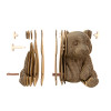 Cartonic 3D Sculpture Puzzle - Panda Family