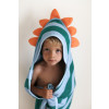 Quut Cotton Hooded Towel - Dino Lagoon