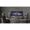 Kanto REN 200W Powered Bookshelf Speakers with HDMI ARC (Matte Grey)