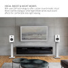Kanto REN 200W Powered Bookshelf Speakers with HDMI ARC (Matte Orange)
