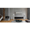Kanto REN 200W Powered Bookshelf Speakers with HDMI ARC (Matte White)