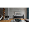 Kanto REN 200W Powered Bookshelf Speakers with HDMI ARC (Matte White)