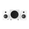 Kanto REN 200W Powered Bookshelf Speakers with HDMI ARC (Matte White)