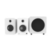 Kanto REN 200W Powered Bookshelf Speakers with HDMI ARC (Matte White)