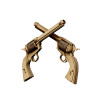 Cartonic 3D Sculpture Puzzle Revolvers