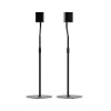 Kanto SLH Height Adjustable Floor Speaker Stands - Universal Satellite (Black)
