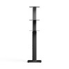 Kanto SPH Height Adjustable Floor Speaker Stands - Universal Bookshelf  (Black)