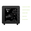 Kanto SUB8 Vinyl Subwoofer (Matte Black)