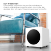 Kanto SUB8 Vinyl Subwoofer (Matte Black)