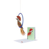 Studio Roof Pop Out 3D Card Crowned Obi