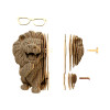 Cartonic 3D Sculpture Puzzle - Safari Trio
