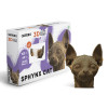 Cartonic 3D Sculpture Puzzle Sphynx Cat