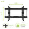 Kanto Mounts TE300 Extend and Tilting TV Wall Mount for 43” - 90” TVs