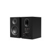 Kanto TUK (Gen.2) Premium Powered Bookshelf Speaker - Matte Black with Gunmetal Surround