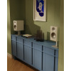 Kanto TUK (Gen.2) Premium Powered Bookshelf Speaker - Matte White with Aluminum Surround