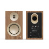 Kanto TUK (Gen.2) Premium Powered Bookshelf Speaker - Walnut Wood with Rose Gold Surround