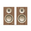 Kanto TUK (Gen.2) Powered Bookshelf Speaker - Walnut Wood with Rose Gold Surround