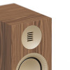 Kanto TUK (Gen.2) Premium Powered Bookshelf Speaker - Walnut Wood with Rose Gold Surround