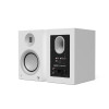 Kanto TUK Grand (Gen.2) Premium Powered Bookshelf Speaker - Matte White with Aluminum Surround
